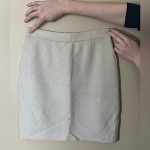 Vintage 1990s Sparkly Gold Bodycon Skirt - Size Small